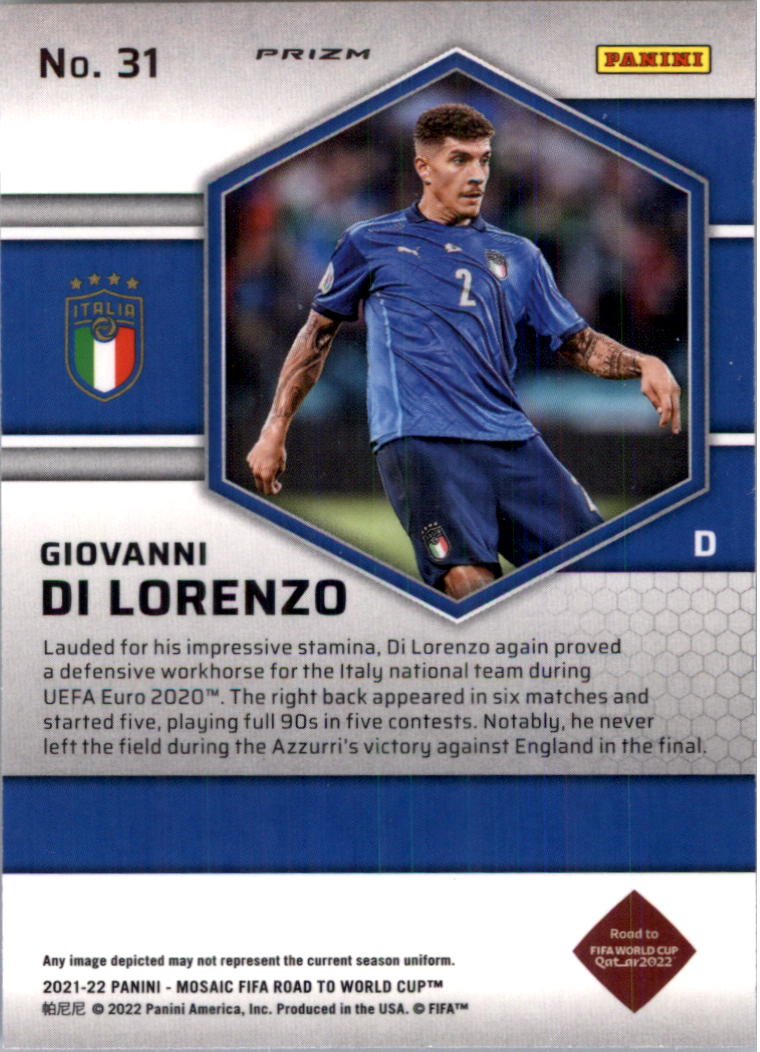 2021-22 Panini Mosaic Road to the FIFA World Cup Qatar Mosaic Soccer Card Pick - Picture 47 of 263