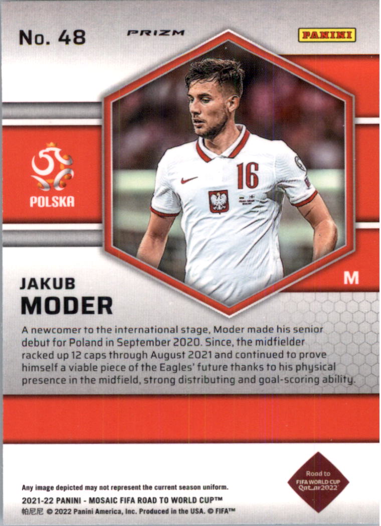 2021-22 Panini Mosaic Road to the FIFA World Cup Qatar Mosaic Soccer Card Pick - Picture 69 of 263