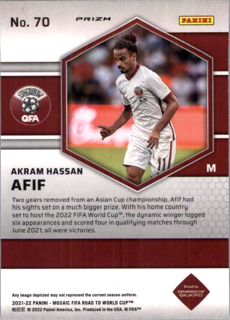 2021-22 Panini Mosaic Road to the FIFA World Cup Qatar Mosaic Soccer Card Pick - Picture 93 of 263