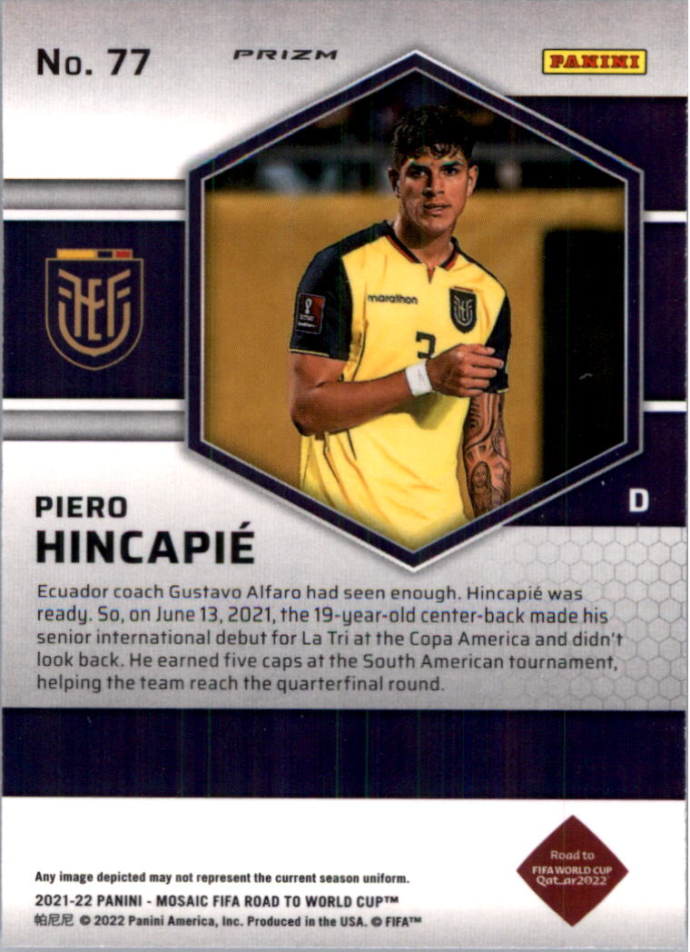 2021-22 Panini Mosaic Road to the FIFA World Cup Qatar Mosaic Soccer Card Pick - Picture 105 of 263