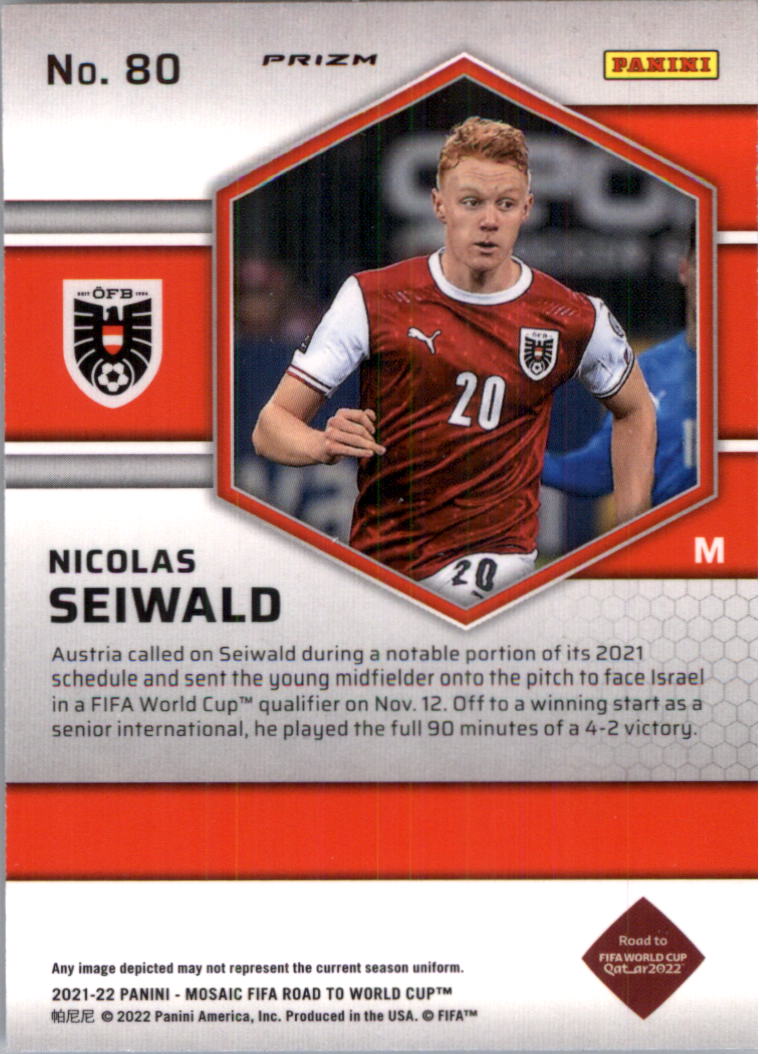 2021-22 Panini Mosaic Road to the FIFA World Cup Qatar Mosaic Soccer Card Pick - Picture 111 of 263