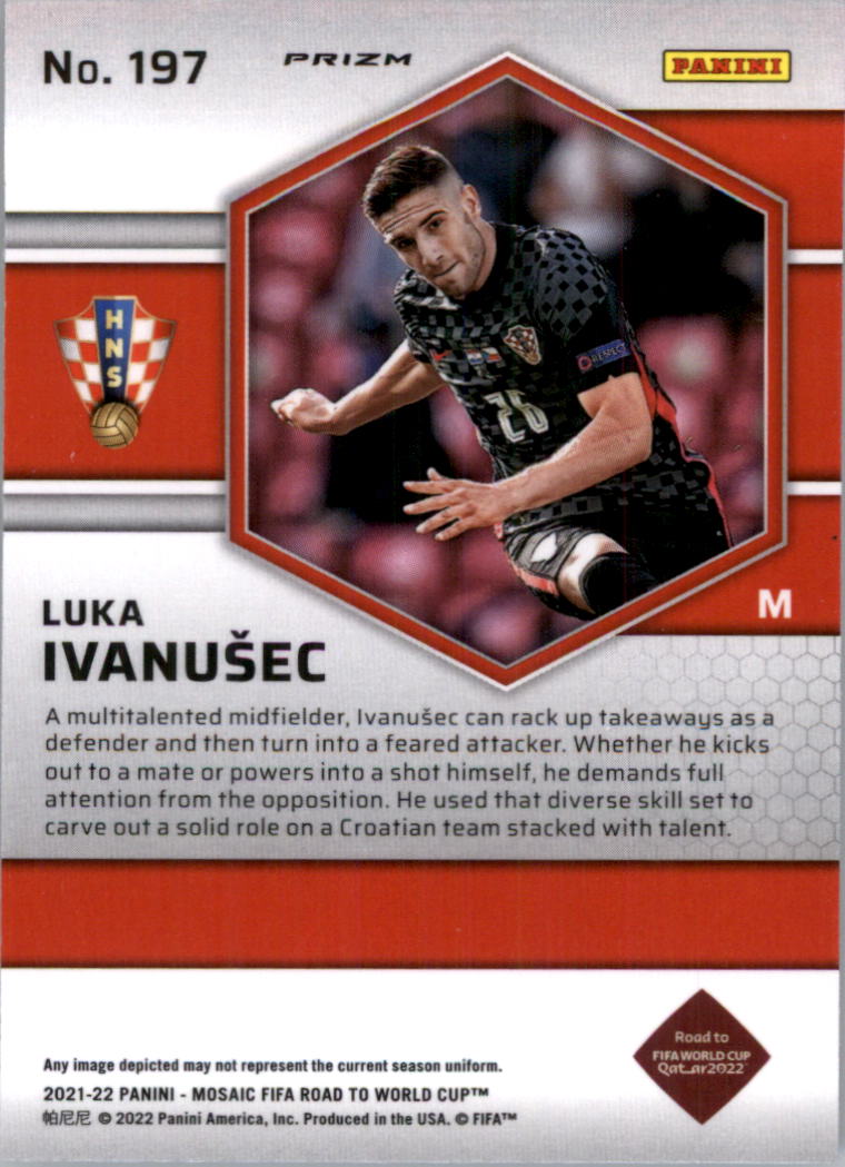 2021-22 Panini Mosaic Road to the FIFA World Cup Qatar Mosaic Soccer Card Pick - Picture 261 of 263