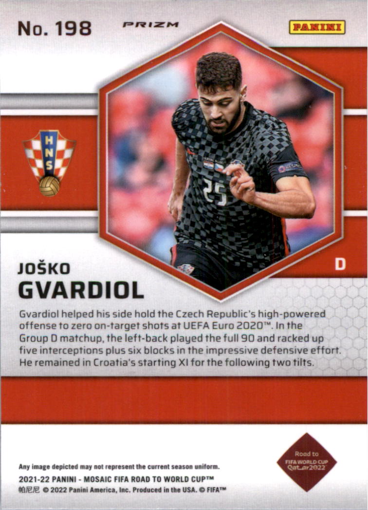 2021-22 Panini Mosaic Road to the FIFA World Cup Qatar Mosaic Soccer Card Pick - Picture 263 of 263