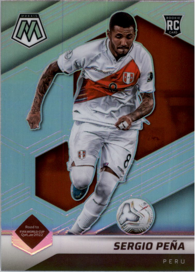 Joe Rodon 2021-22 Mosaic Road To FIFA World Cup Rookie RC Silver Mosaic  Prizm