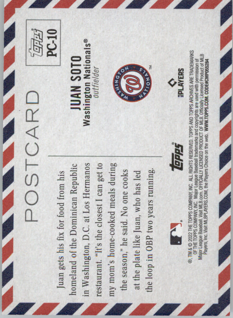 2022 Topps Archives Baseball "Postcards" Insert Cards - Picture 11 of 11
