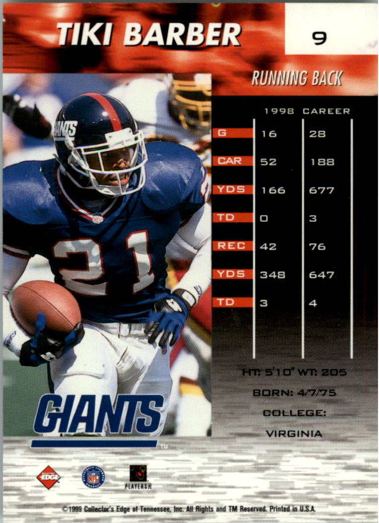 1999 Collector's Edge Fury Football Card Pick - Picture 17 of 364