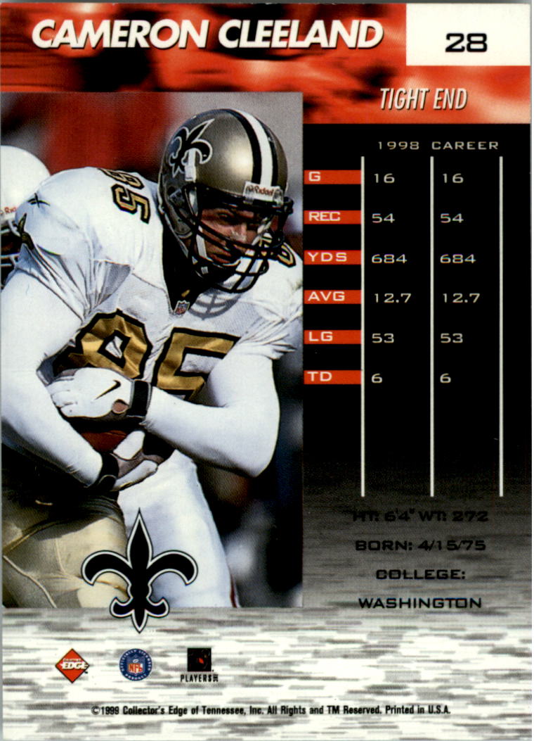 1999 Collector's Edge Fury Football Card Pick - Picture 52 of 364