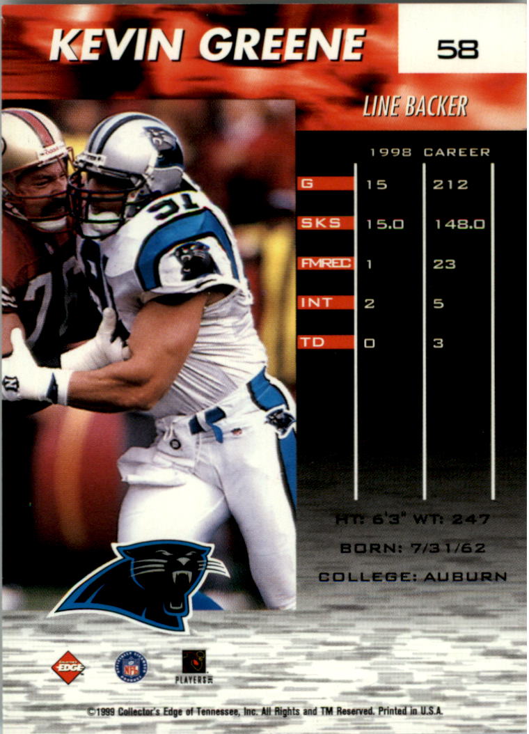 1999 Collector's Edge Fury Football Card Pick - Picture 110 of 364