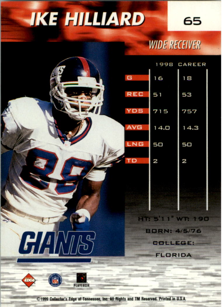 1999 Collector's Edge Fury Football Card Pick - Picture 123 of 364