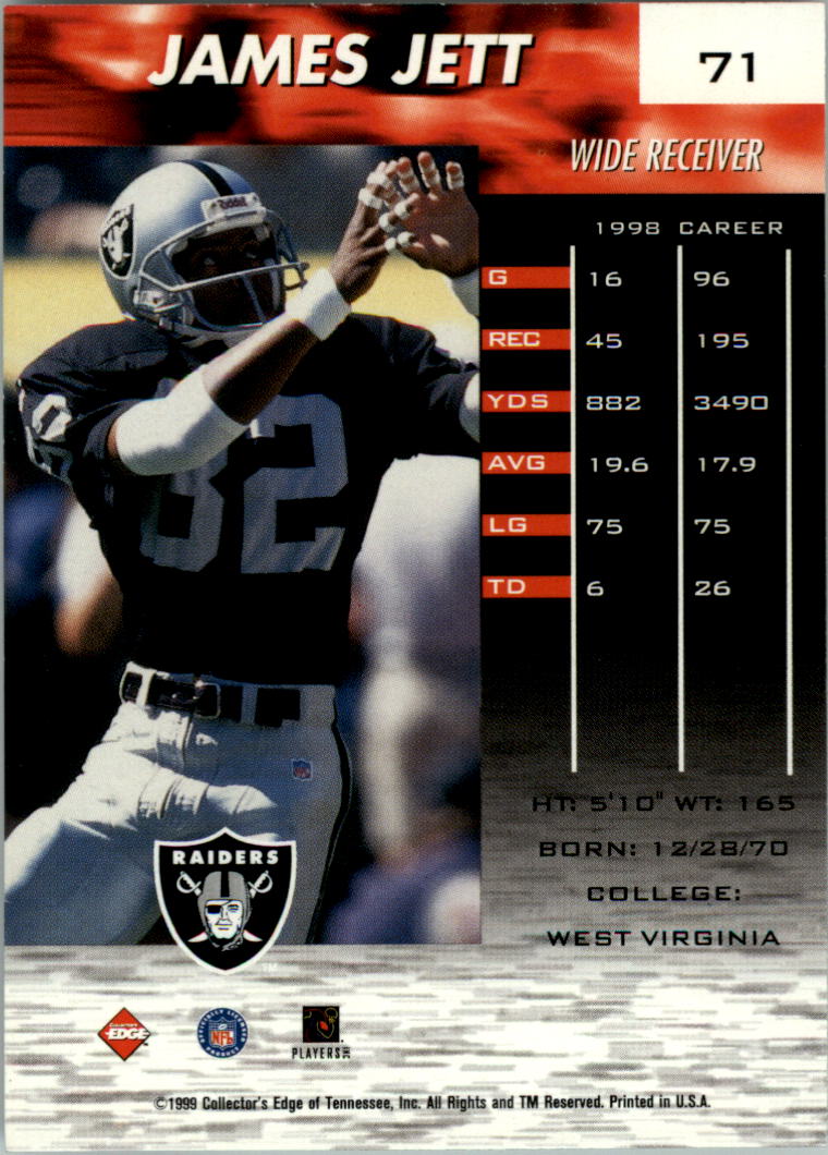 1999 Collector's Edge Fury Football Card Pick - Picture 131 of 364