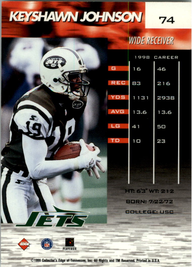 1999 Collector's Edge Fury Football Card Pick - Picture 137 of 364
