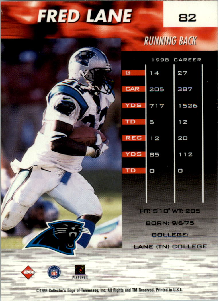 1999 Collector's Edge Fury Football Card Pick - Picture 152 of 364