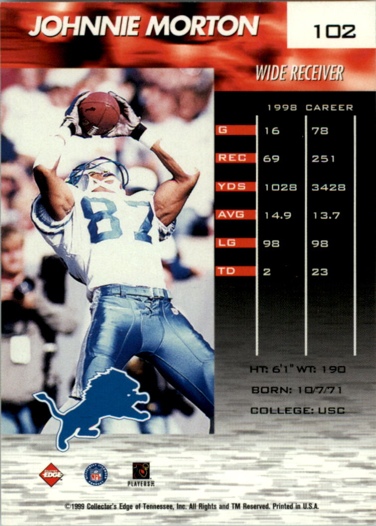1999 Collector's Edge Fury Football Card Pick - Picture 192 of 364