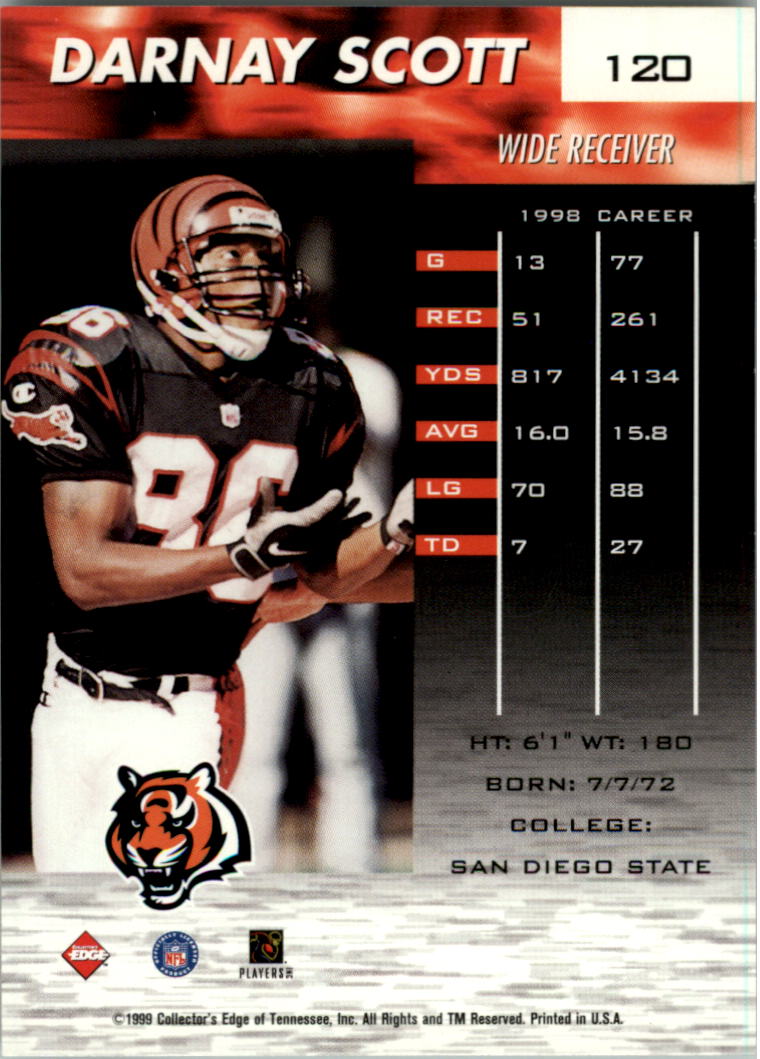 1999 Collector's Edge Fury Football Card Pick - Picture 224 of 364