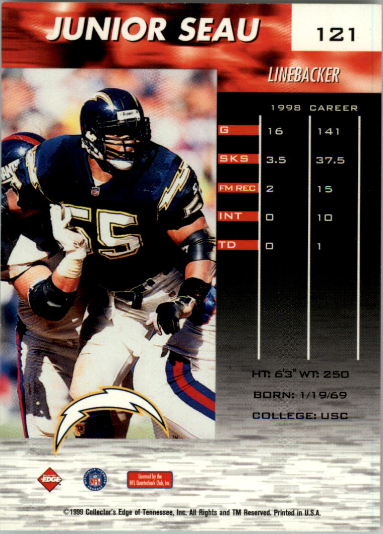 1999 Collector's Edge Fury Football Card Pick - Picture 226 of 364