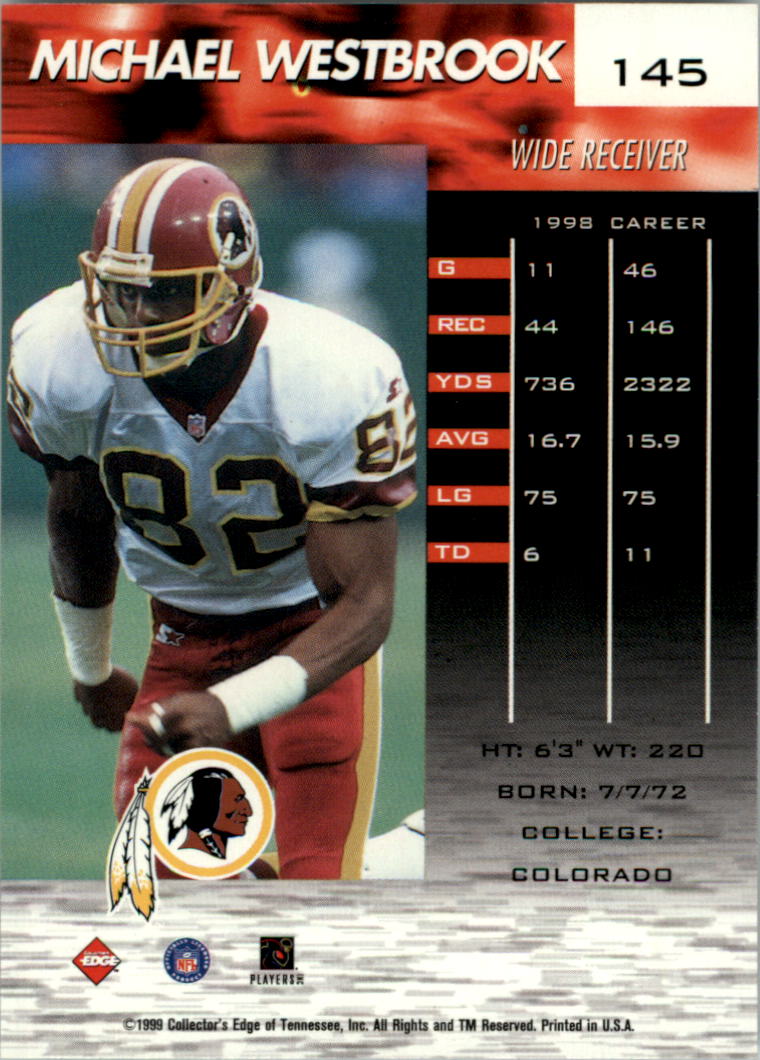 1999 Collector's Edge Fury Football Card Pick - Picture 268 of 364