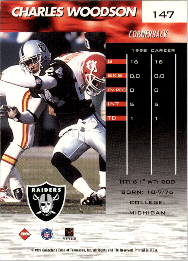 1999 Collector's Edge Fury Football Card Pick - Picture 272 of 364