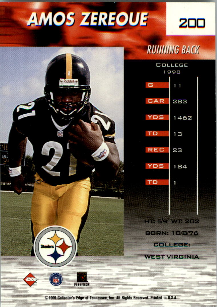 1999 Collector's Edge Fury Football Card Pick - Picture 364 of 364
