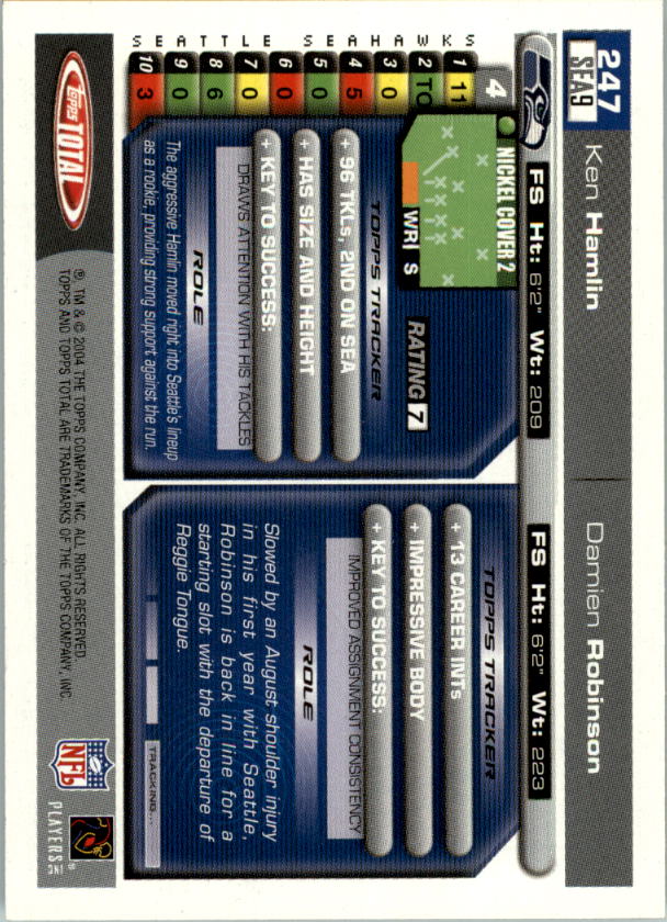2004 Topps Total prima edizione carta calcio a scelta - Foto 257 di 495