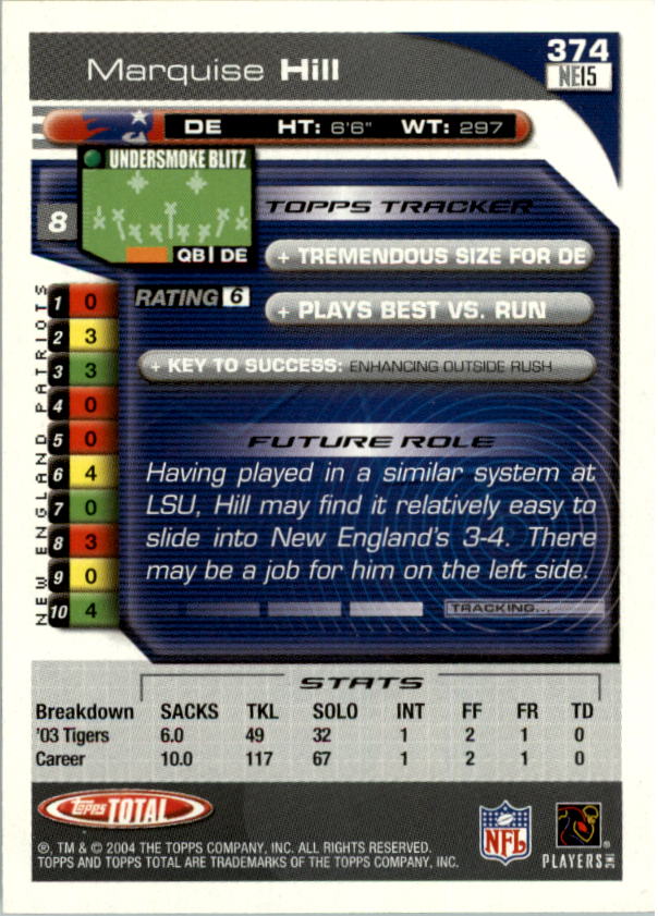 2004 Topps Total prima edizione carta calcio a scelta - Foto 373 di 495