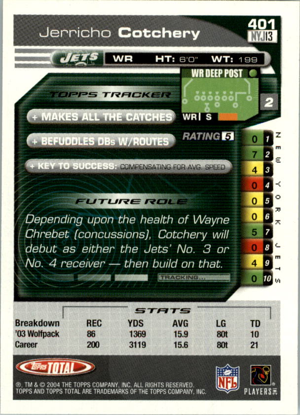 2004 Topps Total prima edizione carta calcio a scelta - Foto 421 di 495