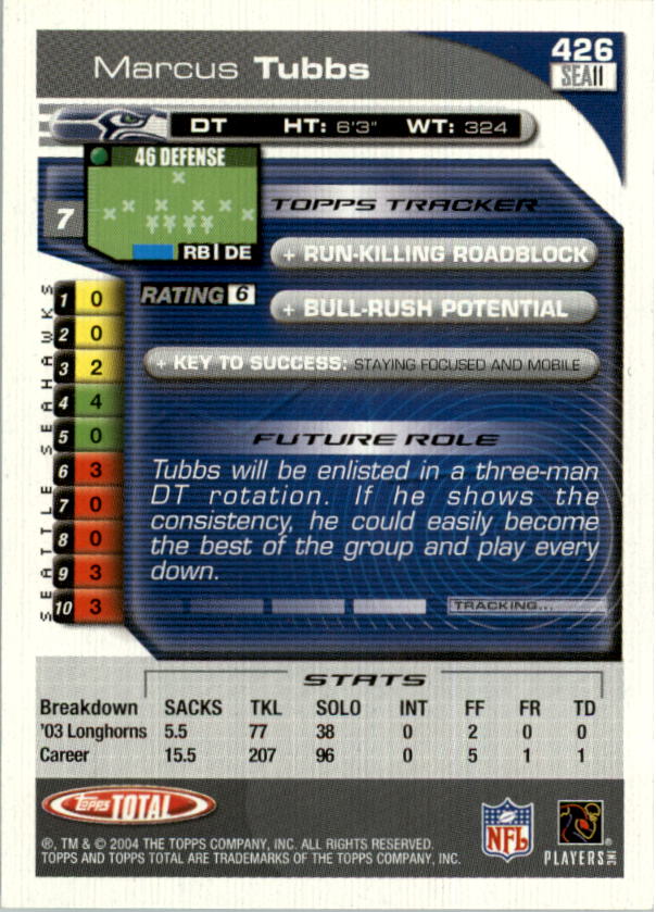 2004 Topps Total prima edizione carta calcio a scelta - Foto 467 di 495