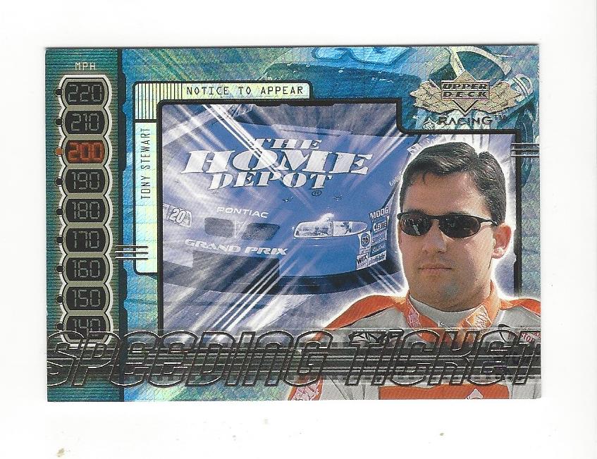 Tony Stewart Insert Parallel Promo and Short Print Cards - You Choose - Picture 14 of 42
