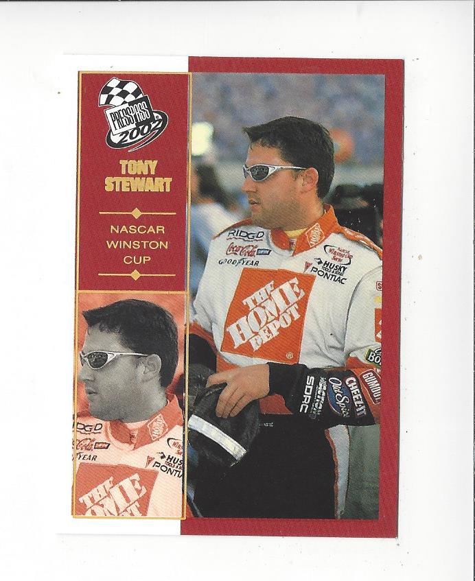Tony Stewart Insert Parallel Promo and Short Print Cards - You Choose - Picture 27 of 42