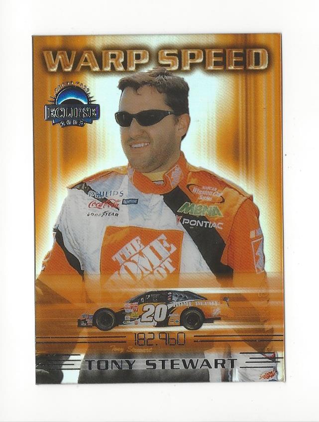 Tony Stewart Insert Parallel Promo and Short Print Cards - You Choose - Picture 38 of 42