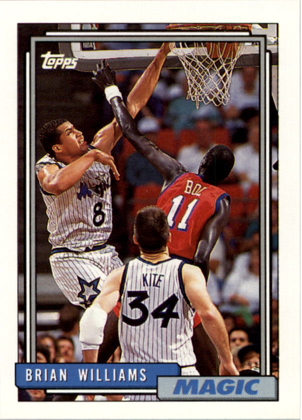 1992-93 Topps Basketball Card Pick 2-250