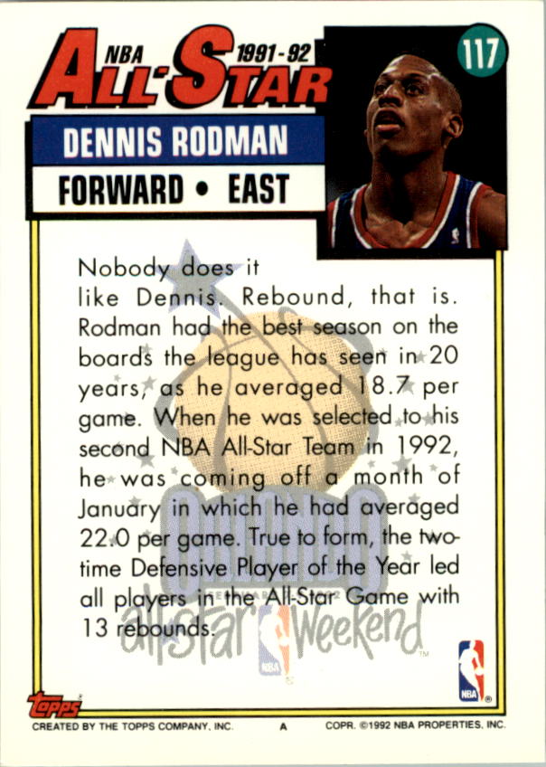 1992-93 Topps Basketball Card Pick 2-250