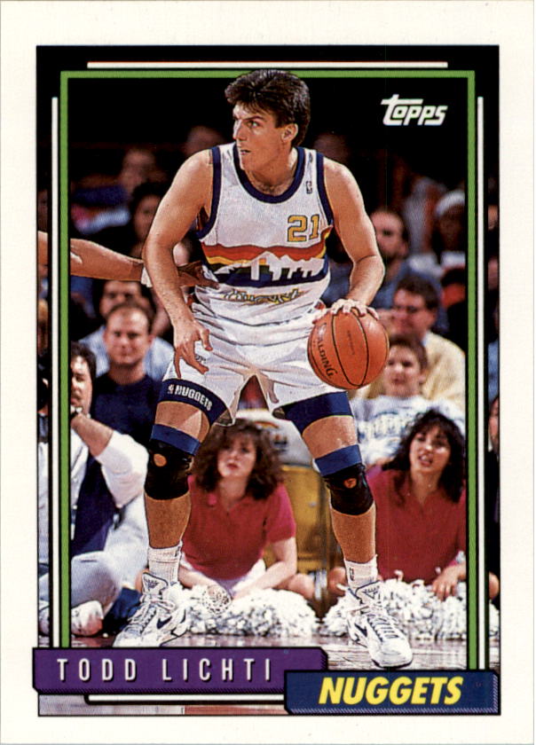 1992-93 Topps Basketball Card Pick 2-250