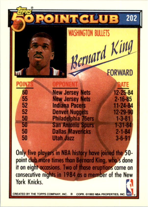 1992-93 Topps Basketball Card Pick 2-250