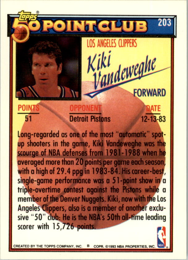 1992-93 Topps Basketball Card Pick 2-250