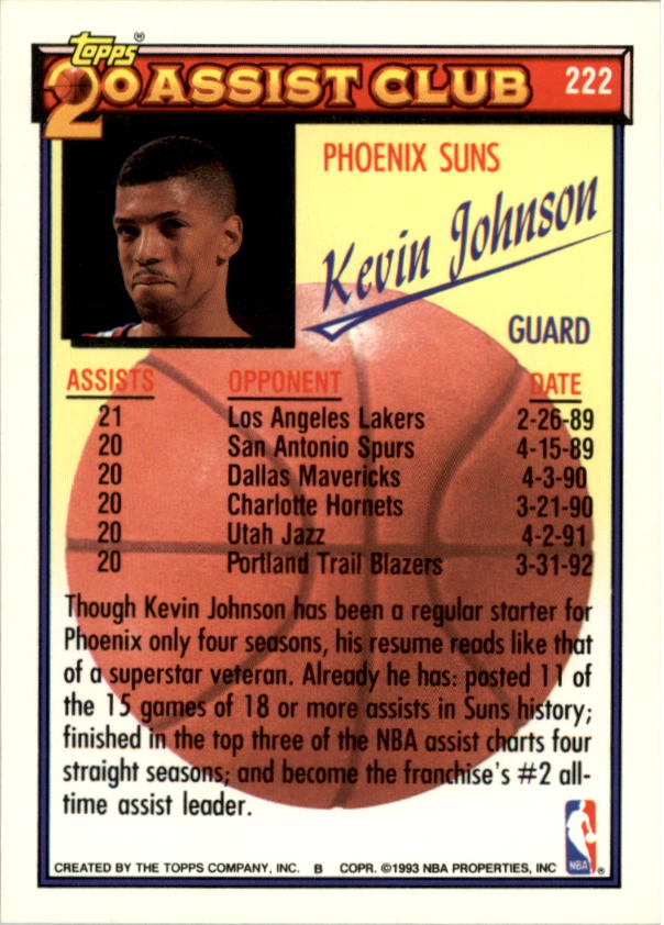 1992-93 Topps Basketball Card Pick 2-250