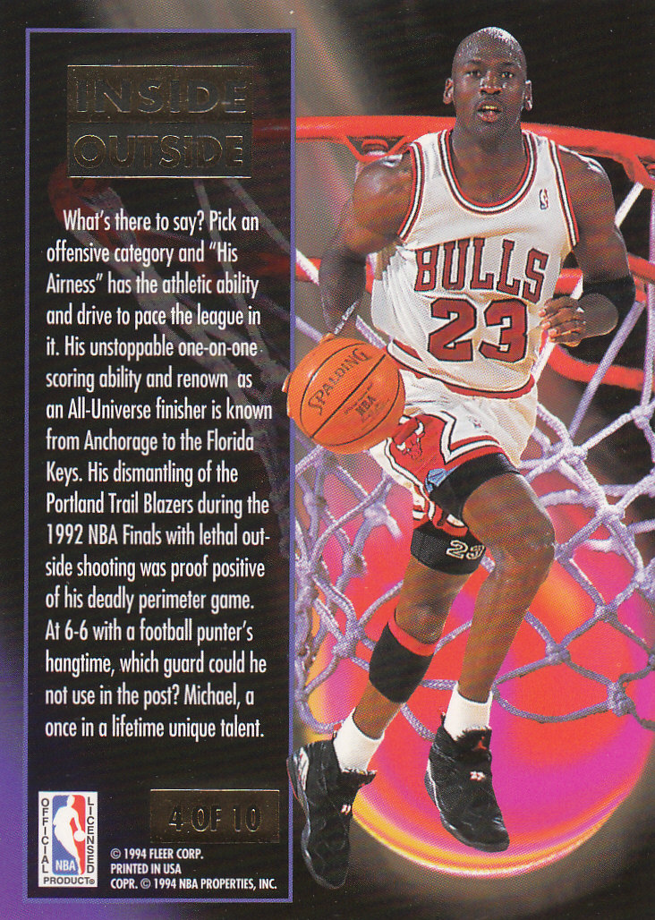 valuable fleer 93 94 basketball cards