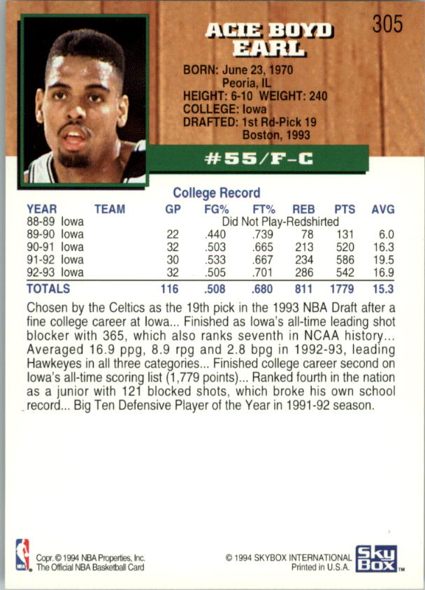 thumbnail 105  - 1993-94 Hoops Basketball Card Pick 251-421