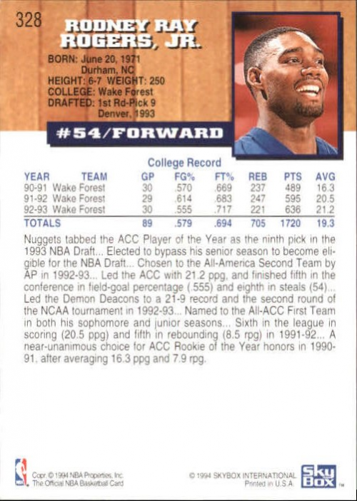 thumbnail 97  - 1993-94 Hoops Basketball (Pick Your Cards)