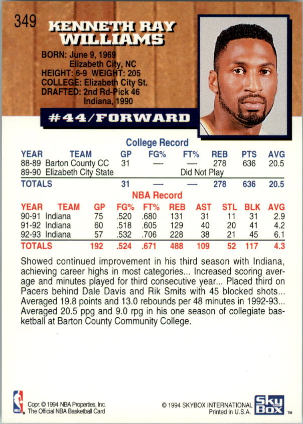 thumbnail 191  - 1993-94 Hoops Basketball Card Pick 251-421