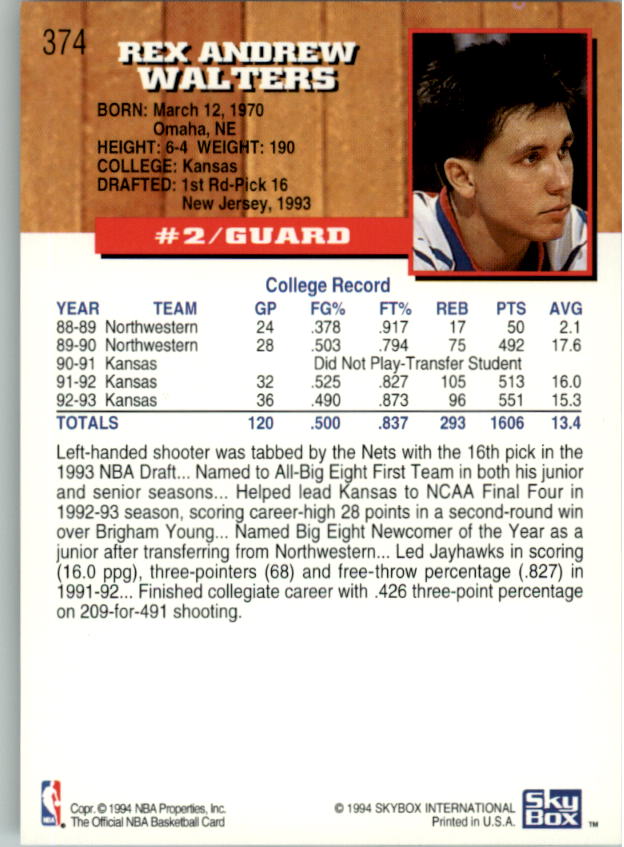 thumbnail 241  - 1993-94 Hoops Basketball Card Pick 251-421