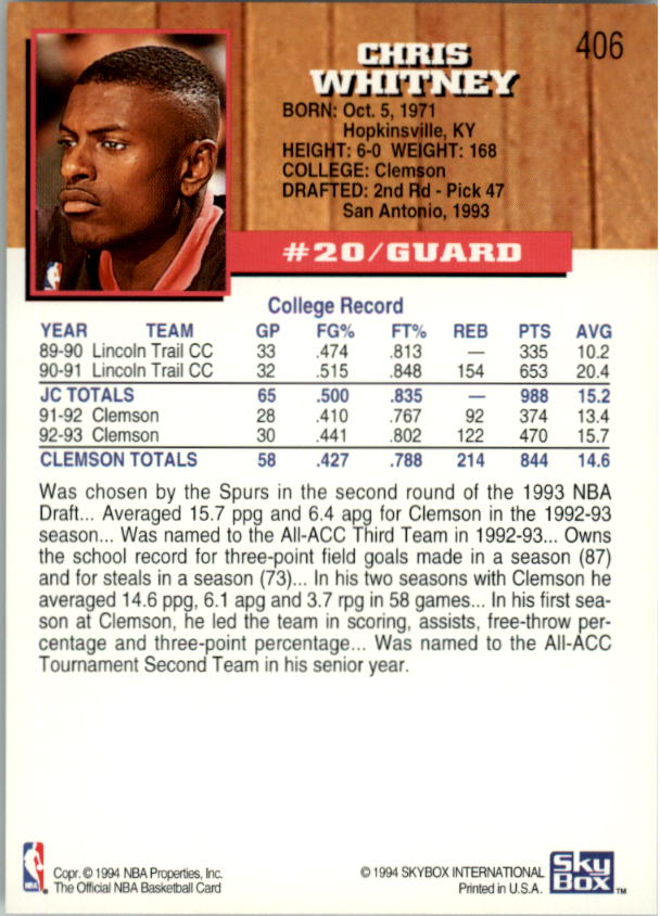 thumbnail 305  - 1993-94 Hoops Basketball Card Pick 251-421
