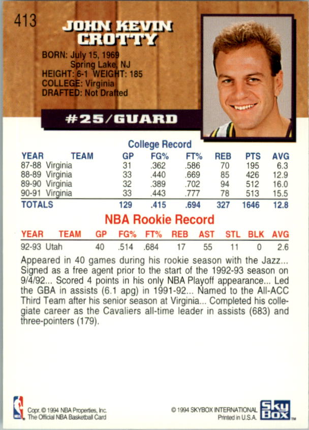 thumbnail 319  - 1993-94 Hoops Basketball Card Pick 251-421
