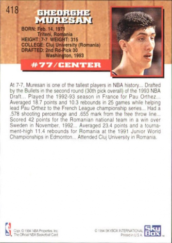 thumbnail 211  - 1993-94 Hoops Basketball Part 2 (Pick Choose Complete) Hardaway Ewing Worthy