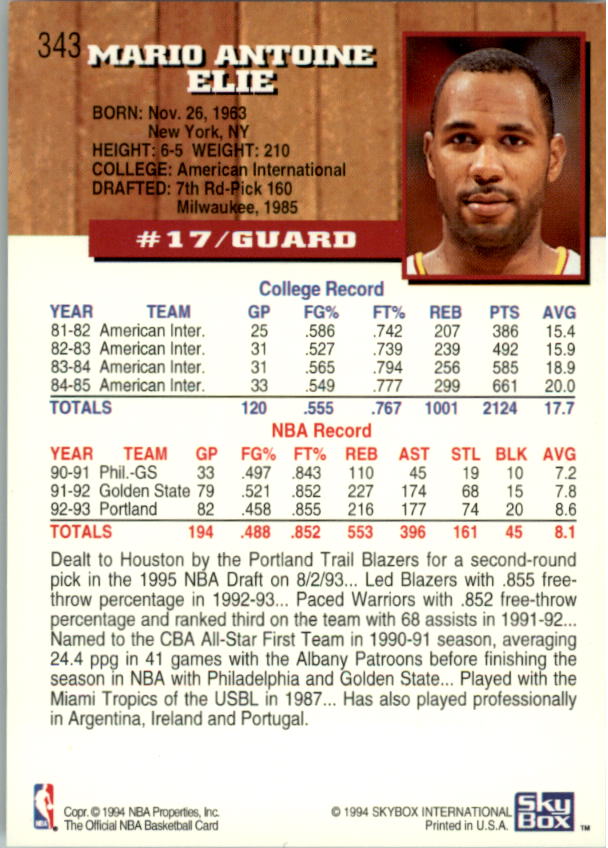 thumbnail 199  - 1993-94 Hoops Fifth Anniversary Gold Basketball Card Pick