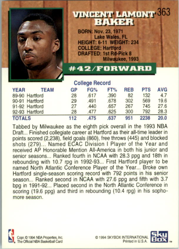 thumbnail 235  - 1993-94 Hoops Fifth Anniversary Gold Basketball Card Pick