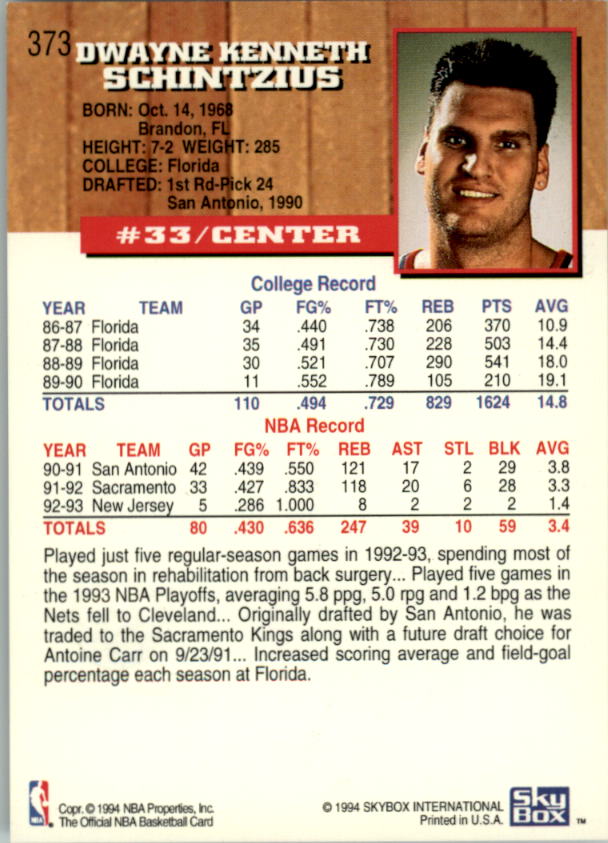 thumbnail 253  - 1993-94 Hoops Fifth Anniversary Gold Basketball Card Pick