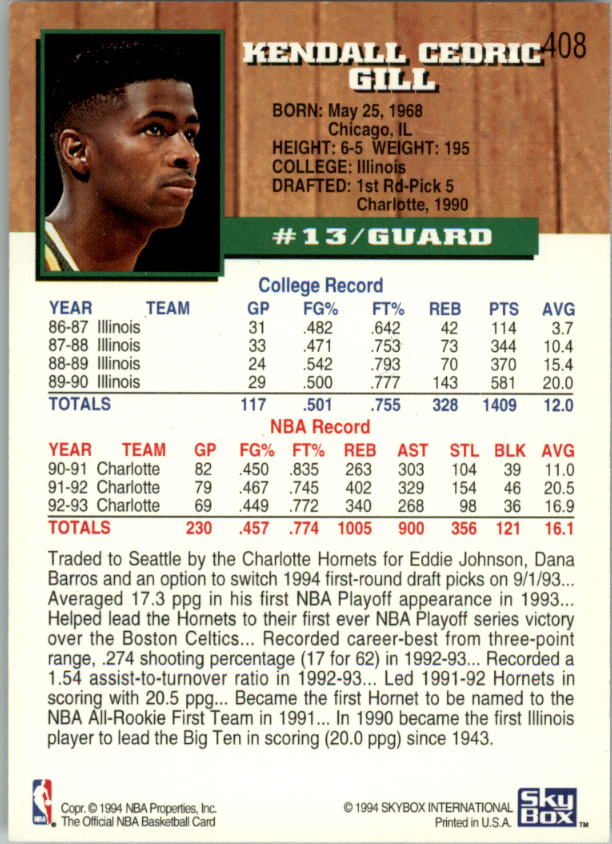 thumbnail 315  - 1993-94 Hoops Fifth Anniversary Gold Basketball Card Pick