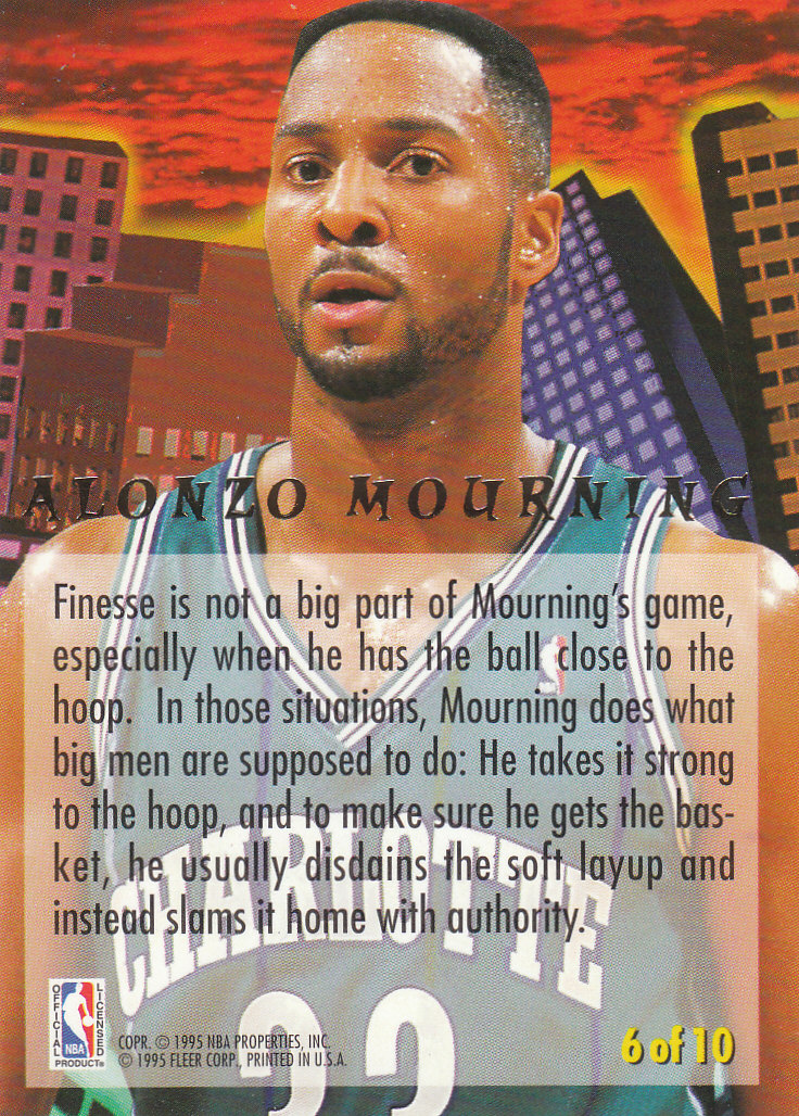 1994/1995 Ultra (Fleer) Basketball Part 3 Insert Cards - Picture 90 of 150