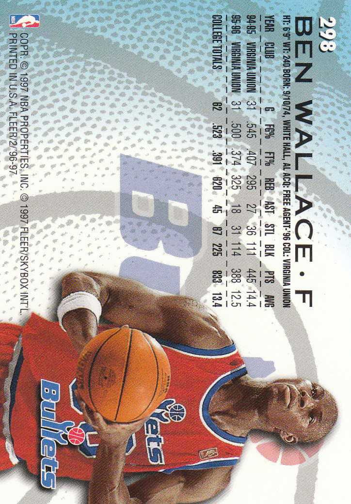 1996/97 Fleer European Basketball - Picture 275 of 333