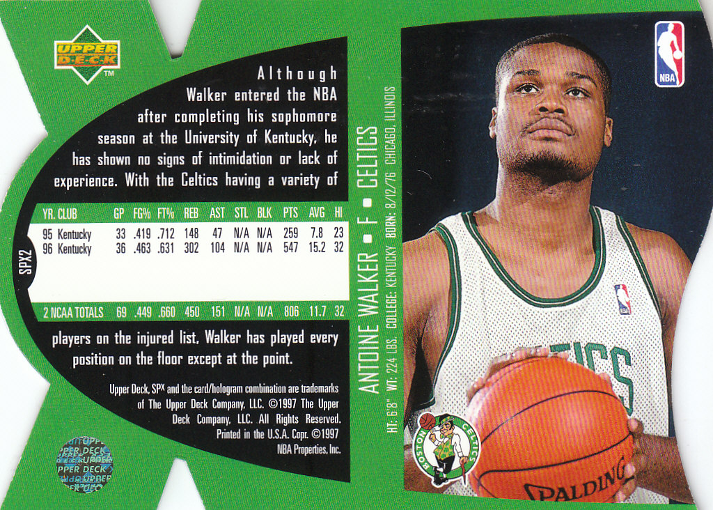 1997 SPX (Upper Deck) Basketball - Picture 103 of 105